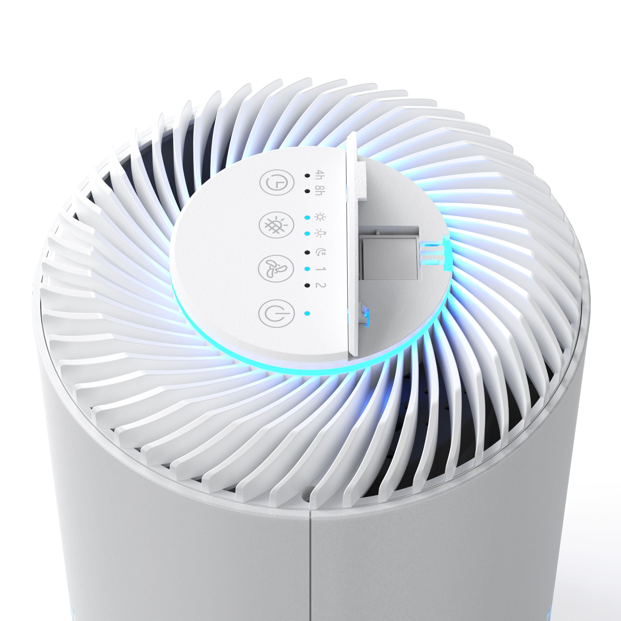 Crane True HEPA Air Purifier, Up To 150Sq. Ft., With Aroma Tray, Night Light, Adjustable Fan Speed and Timer Function