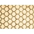 thumbnail image 1 of Ahgly Company Indoor Rectangle Trellis Brown Contemporary Area Rugs, 7' x 9', 1 of 4