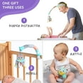 thumbnail image 4 of Dingle Dangle Baby - Deluxe Gift Set - 3 in 1 Diaper Changing Helper Headband & Portable Mobile, Rattle - 1 ea, 4 of 7