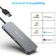 thumbnail image 3 of Lector de Tarjetas MultifuncióN USB 3.0 CFast//XD/SD/TF Lector de Tarjetas 5 en 1 Lector de Tarjetas USB 5 Gbps para PC Accesorios para PortáTiles, 3 of 5
