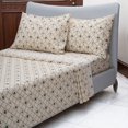 thumbnail image 3 of Karin Maki 07185600013KM Kona Full Size Bed Sheet, Gold, 3 of 5