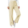thumbnail image 4 of Sevevn Women's Drawstring High Waist Wide Leg Casual Lounge Pants with Side Pockets, 4 of 6