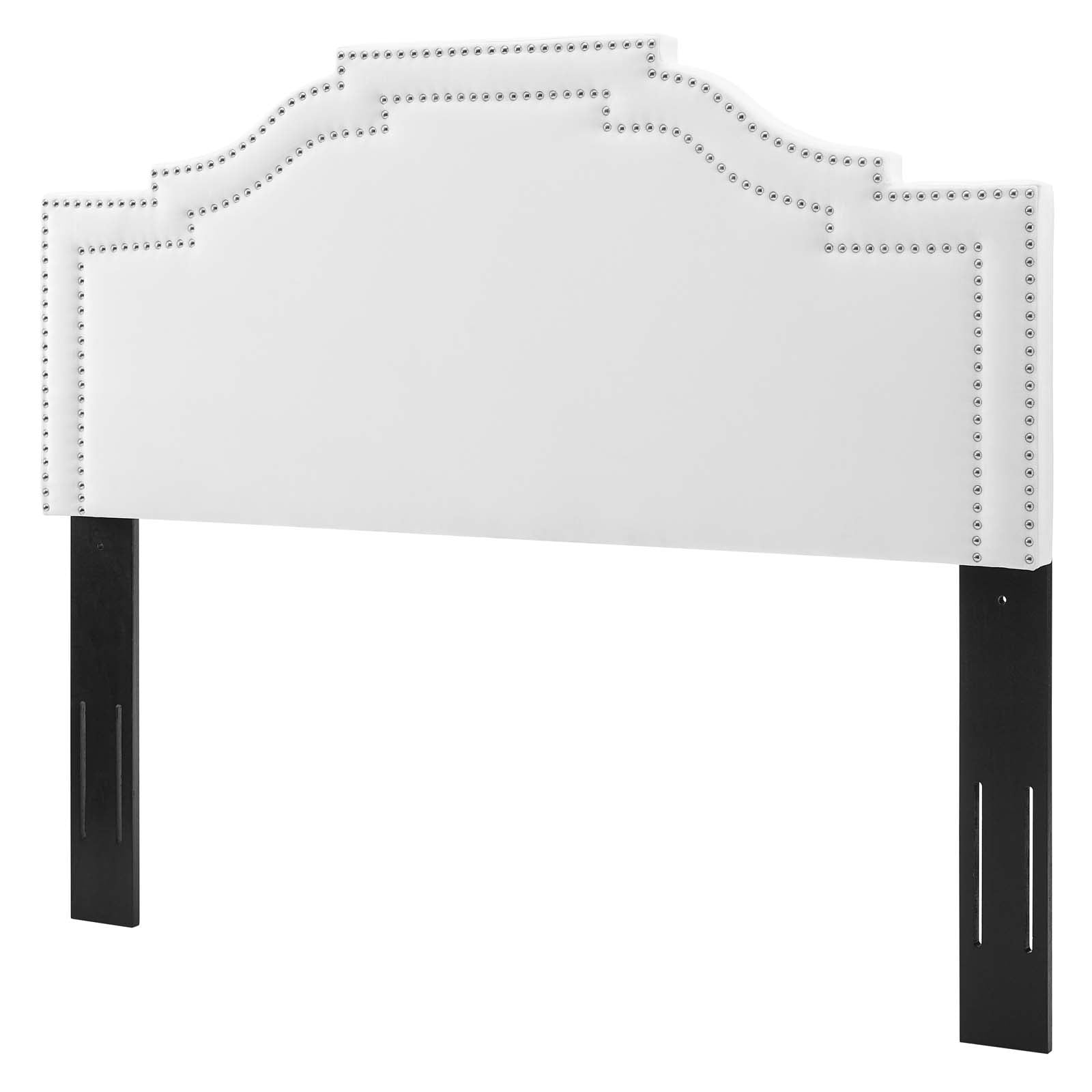 Headboard, Twin Size, Velvet, White, Modern Contemporary Urban Design, Bedroom Master Guest
