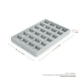 thumbnail image 4 of Oirlv 24-Slot Gray Velvet Jewelry Organizer Tray, Drawer Insert for Rings, Earrings & Small Accessories, Home & Retail Display, 4 of 8