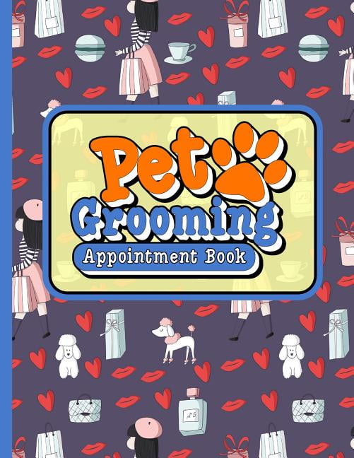 Pet Grooming Appointment Book 6 Columns Appointment Organizer Planner