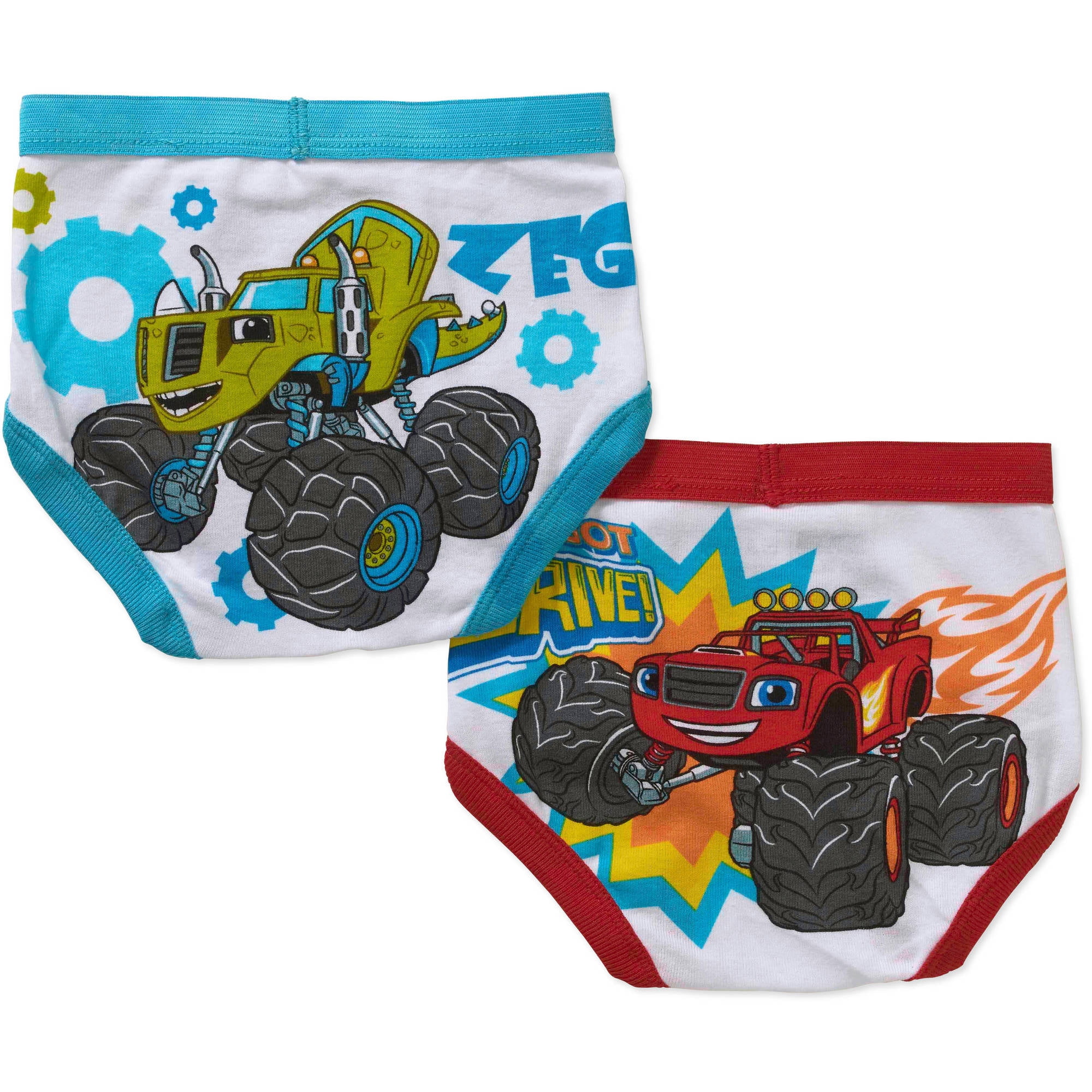 Nickelodeon Blaze and the Monster Machines Underwear, 3-Pack 100% Combed  Cotton (Toddler Boys)