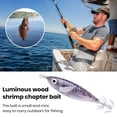 thumbnail image 4 of AQGT 8CM/6G Colorful Fishing Lure with Squid Hook Glow in The Dark Realistic Luminous Artificial Shrimp Bait Outdoor Fishing Gear, 4 of 8
