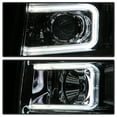 thumbnail image 6 of Xtune Chevy Silverado 1500/2500/3500 07-13 Halo Projector Headlights Chrome PRO-JH-CS07-LED-C Fits select: 2007-2014 CHEVROLET SILVERADO, 6 of 7