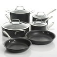 thumbnail image 1 of "Kenmore Pro Arbor Heights 10-Piece Hard Anodized Cookware Set<br>", 1 of 9