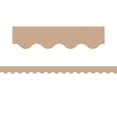 thumbnail image 6 of Light Brown Scalloped Border Trim [TCR7129], 6 of 6