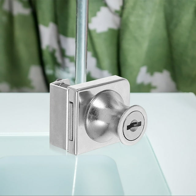 ifundom Security Protection Lock With Key Zinc Alloy Silver For Homeowners 1Pcs
