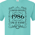 thumbnail image 4 of Inktastic Limited Edition 1986 One of a Kind T-Shirt, 4 of 5