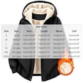 thumbnail image 4 of KICILVS Womens Fleece Lined Windbreaker Jackets Water-Resistant Hooded Zip Up Coat with Pockets Warm Winter Outerwear, 4 of 6