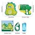 thumbnail image 2 of Mochila De Dibujos Animados De Burbujas Pistola Soplador Automático Juguetes Al Aire Libre Para Niños Verde, 2 of 4