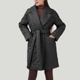 thumbnail image 4 of Viikei Women Coats Clearance Down Jackets for Women Cotton Coats Womens Fashion Winter Warm Solid Down Jacket Coat, 4 of 7