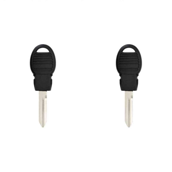 Replacement Transponder Ignition Car Key for Jeep Grand Cherokee 2010 Part number 68033740AA Chip ID 46 Pack of 2