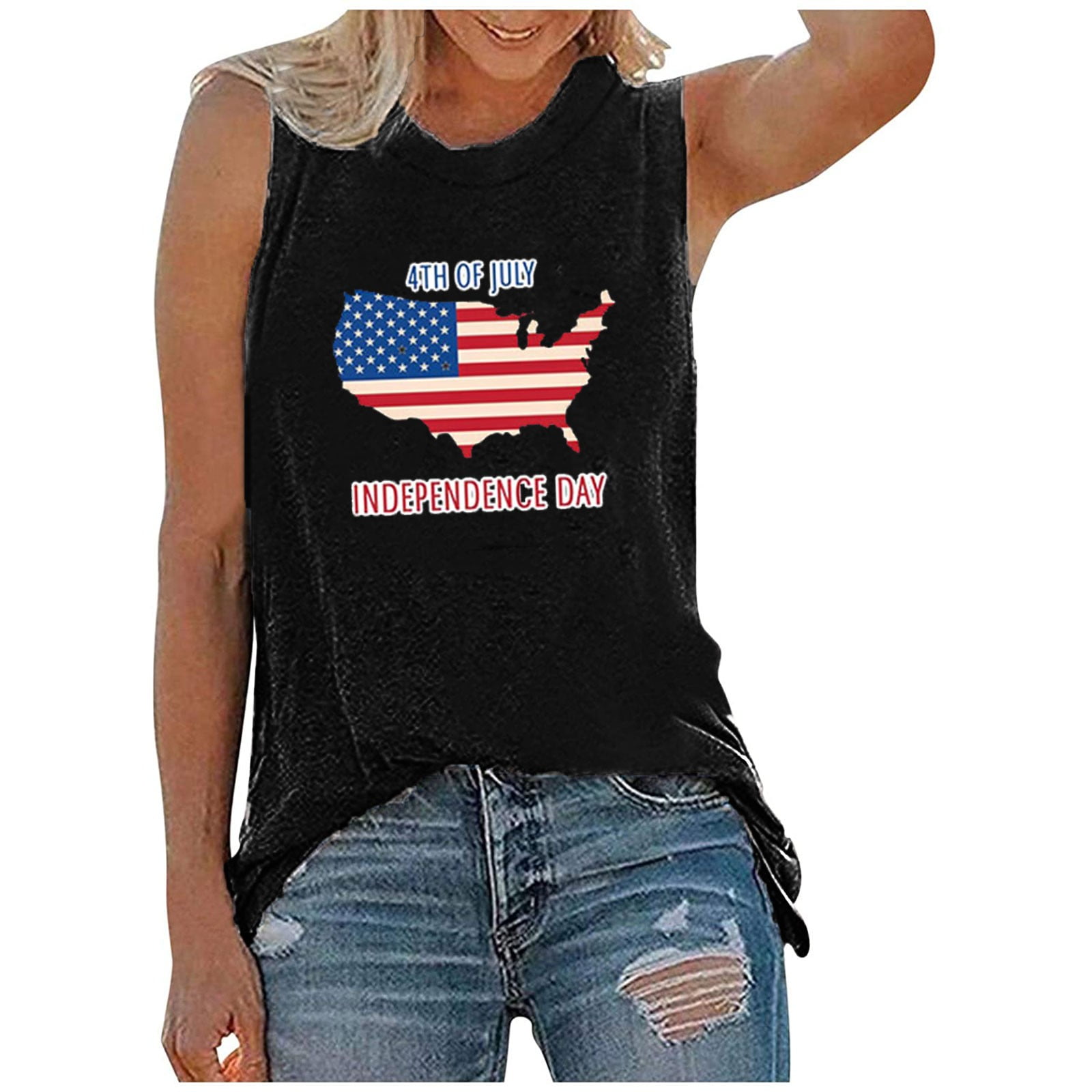 sleeveless patriotic shirts