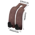 thumbnail image 3 of Back Seat Hanger Organizer for Rear Headrest Sturdy Universal Vehicle Storage Hook Decoration, 3 of 5