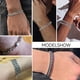 thumbnail image 4 of Pulseras de hombre de acero inoxidable para niños, 2 piezas, cadena de eslabones, 19 cm, 4 of 6