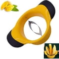 thumbnail image 1 of Coupe-manguier Dénoyauteur avec Lame en Acier Inoxydable, Outil pour Retirer la Dénoyauture de Mangue avec Poignée de Préhension, 1 of 7