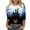 151-Multicolor, variant on Ounisa Halloween Womens 3/4 Length Sleeve Tops Summer Crew Neck Halloween Graphic Printed T-Shirts Business Casual Fashion Blouses Tops 2025