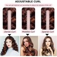 thumbnail image 3 of Rizador de Pelo Sin Calor NQ Diadema de Seda Suave para Dormir Rojo Rosa, 3 of 5