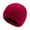 Red, variant on WREESH Unisex Winter Knitted Beanie Fashion Men's and Women's Outdoor Warm Protection Cap Beige