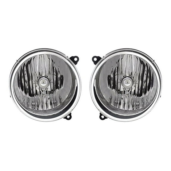 New Halogen Headlight Compatible With Jeep Liberty 65Th Anniversary Edition Sport 2006 by Part Number 55157140AA 55157141AA CH2503156 CH2502156