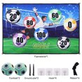 thumbnail image 1 of Juego de alfombrillas de fútbol para niños, juguetes de fútbol para interiores y exteriores, juegos de fútbol competitivos multijugador, entrenamiento de fútbol, regalos para niños, 1 of 2