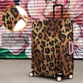 thumbnail image 4 of Orange and Brown Leopard Pattern Luggage Cover Fashion Suitcase Cover Baggage Covers Fit 25-28 Inch Luggage (Go Travel), 4 of 5