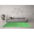 thumbnail image 3 of Ahgly Company Indoor Round Oriental Emerald Green Industrial Area Rugs, 6' Round, 3 of 4