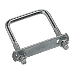 

2PC National Hardware National Hardware - N222-356 - 5/16 in. x 2 in. W x 3 in. L Coarse Zinc-Plated Steel Square U-Bolt