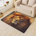 thumbnail image 2 of Lion Rug & Home Decor - African Animal Rugs for Entryway, Front Door Mat Indoor Entrance, Washable Rugs, 2x3 Rug, Non Slip Soft Area Rug, Wild Animal Carpet & Room Decorations Y-&214, 2 of 7