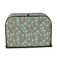 thumbnail image 2 of Lsque Retro Hippie Groovy Mushroom Print 2 Slice Toaster Cover , Kitchen Appliance Dustproof Protector , Toaster Protector Dustproof Kitchen Appliance Cover, 2 of 7