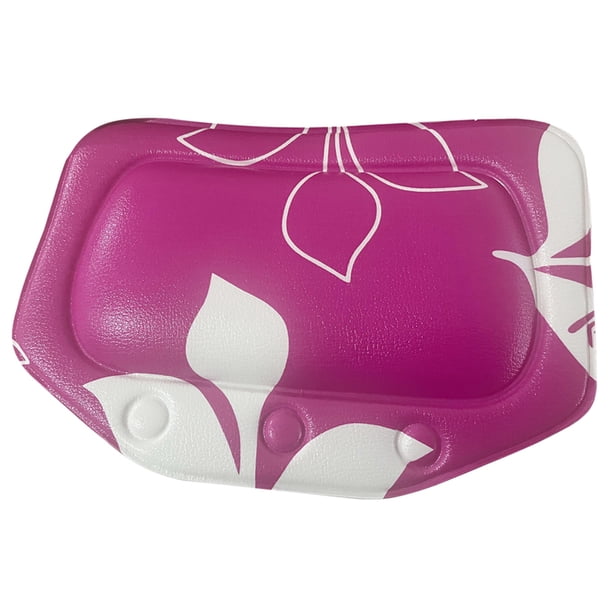 GOOHOCHY Almohada para reposacabezas, almohada de baño con ventosa, almohada de spa, almohada de ducha y bañera