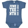 thumbnail image 3 of Inktastic Juneteenth June 19, 1865 Boys or Girls Baby Bodysuit, 3 of 5