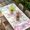 Blue, variant on Happy Easter Table Cloths for 6 Foot Rectangle Tables, Colorful Bunny Love Heart Rabbits Retro Pink Patio Waterproof Elastic Fitted Tablecloths, Washable Rectangular Table Cover for Camping