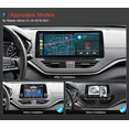 thumbnail image 6 of Asure 12.3" 4+64G Car Stereo For Nissan Altima VI L34（2018-2021）with Android 14 and CarPlay/BT 5.0, 6 of 23