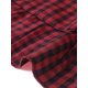 thumbnail image 5 of INSPIRE CHIC Vestido Mini de Cuadros Gingham con Cuello Peter Pan Rizado de los Años 60 XL Rojo Negro, 5 of 5