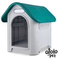thumbnail image 2 of Casa para Perro Ajolopet Tamaño Chico a Mediano Azul, 2 of 8