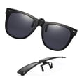 thumbnail image 1 of Gafas de Sol Polarizadas Clip-On Unisex Anti-Deslumbramiento Negras OopsMi, 1 of 7