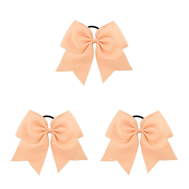 Banda para el cabello Minnieouse Nudo de lazo Goma elástica gruesa Multicolor Rosa claro CBP458596