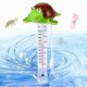 thumbnail image 1 of Floating Thermometer, Floating Pool Thermometers, Cartoon Animal Shape Water Thermometer with Rope for Indoor Outdoor Swimming Pools (Thermometer B), 1 of 4