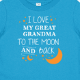 thumbnail image 4 of Inktastic I Love My Great Grandma to the Moon and Back Boys or Girls Baby T-Shirt, 4 of 5