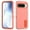 Clear+Orange, variant on ELEHOLD for Google Pixel 9 Pro XL Rugged Protective Case Multi Layer Shockproof Hidden Kickstand Hybrid Silicone Hard PC Cover for Google Pixel 9 Pro XL,Clear+Orange