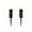 New-Black, variant on 2-Pack Outdoor Ground Vases with Stakes, Plastic Memorial Flower Vases for Cemetery, Wedding & Garden, Fits Fresh & Artificial Flowers(Green)
