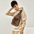 thumbnail image 2 of KL928 Canvas Sling Bag for Men Crossbody Backpack Shoulder Casual Rucksack Unisex Casual Bag, 2 of 6