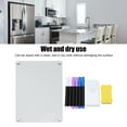 thumbnail image 4 of Acrylic Calendar For Fridge Clear Calendar Planning Board  Calendar For Fridge Reusable  Acrylic Wet Dry Erase Board For Refrigerator Clear Dry Erase, 4 of 8