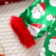 thumbnail image 6 of NIEWTR Christmas Pajamas Boys Girls Christmas Pajama Holiday PJs Cotton Kids Sleepwear Christmas Sets (12-18 Months,Green), 6 of 7
