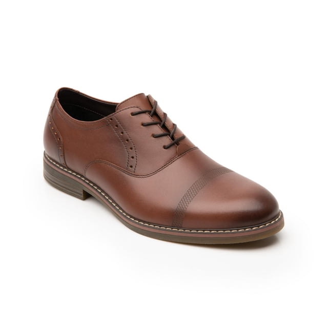 Flexi Hombre Zapato Oxford Piel Chocolate Café Formal 404602 chocolate 27.5 Flexi 404602